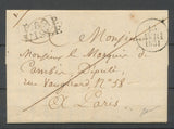 1831 Lettre P89P/L'ISLE, 26x12, fermé 1804 réouvert 1827, rare, Superbe X4731