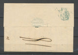 1831 Lettre P89P/L'ISLE, 26x12, fermé 1804 réouvert 1827, rare, Superbe X4731