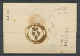 1830 Lettre P89P/LA PALUD, 33x11, pour Milan, type rare, Superbe X4732