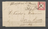 Lettre Allemagne 1gr obl plume, "Schweighausen D.Merzveiler 17/12", Rare X4789