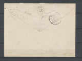 1889 Env. 15c Sage bleu, Taxe 15c dentelé noir bande de 3 (rare), Superbe X4803
