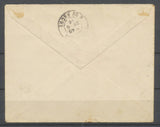 1916 Env. Nlle Calédonie 5/10c Croix rge càd MARSEILLE-GARE/CENTRALISATEUR X4831