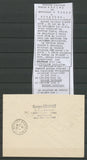 1930 Env. 1er vol DEAUVILLE-PARIS, Très rare, Saulgrain : RR, Superbe X4848
