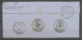 1865 Lettre Boîte mobile Nantes + GC 2084 s/n°22 pour Josselin, rareté X4872