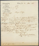30 mai 1815 Cent jours, lettre signée Bigot de Preameneu, rare, Superbe X4920