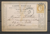 1894 CP Mehun, SAIN.V., Conv.-station + 4201 càd de passe obl N°55 Superbe X5057