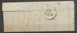 1830 Lettre 48/La Haye du Puits, cursive grattée + 48/PERIERS, rare, TB X5069