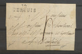 1792 Lettre Marque 12/PERTUIS BOUCHES DU RHONE Rare Superbe X5087