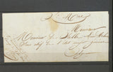 1840 Lettre franchise Le commandant du camp de Dely-Ibrahim Rare Superbe X5097