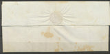 1840 Lettre franchise Le commandant du camp de Dely-Ibrahim Rare Superbe X5097