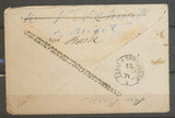 1871 Lettre réexp. OUVERTURE POUR RECTIFICATION D'ADRESSE RRR X5103