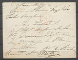 1870 Env. VERSAILLES/PP/72 rouge, cachet spécial pour Metz Superbe X5110