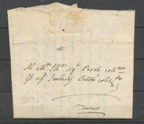 1723 Lettre Alpes-Maritimes, de CLANZO à TORINO, rare à cette date,  SUP X5132