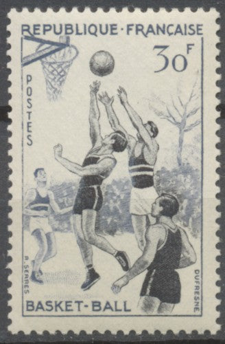Série sportive. Basket-Ball 30f. Gris et noir. Neuf luxe ** Y1072