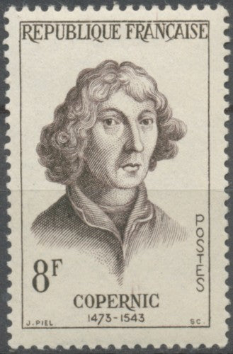 Célébrités étrangères. Nicolas Copernic 8f. Brun-violet. Neuf luxe ** Y1132