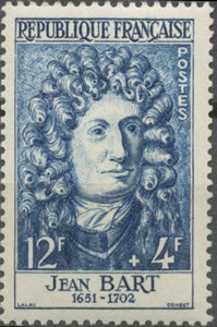 Célébrités. Jean Bart  12f. + 4f. Bleu. Neuf luxe ** Y1167