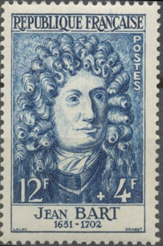 Célébrités. Jean Bart  12f. + 4f. Bleu. Neuf luxe ** Y1167