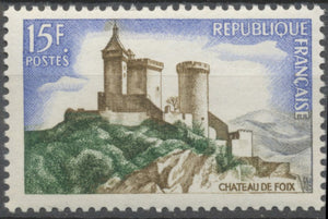 Château de Foix. 15f. Outremer, gris, brun et vert. Neuf luxe ** Y1175