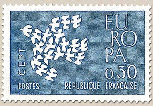 Europa. 50c. Outremer Y1310