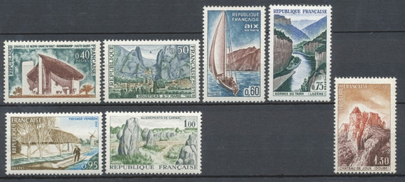 Série touristique. 7 valeurs Y1441S