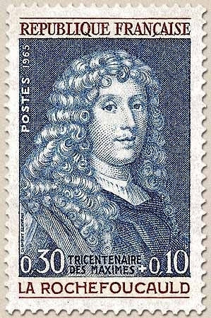 Célébrités. François VI. 30c. + 10c. Bleu foncé et brun-orange Y1442