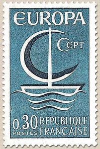 Europa. 30c. Bleu et bleu foncé Y1490