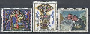 Série Oeuvres d'art. 3 valeurs Y1494S