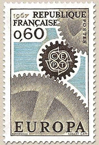 Europa. 60c. Brun, bleu et sépia Y1522
