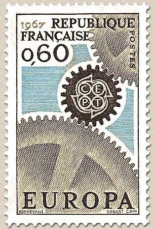 Europa. 60c. Brun, bleu et sépia Y1522