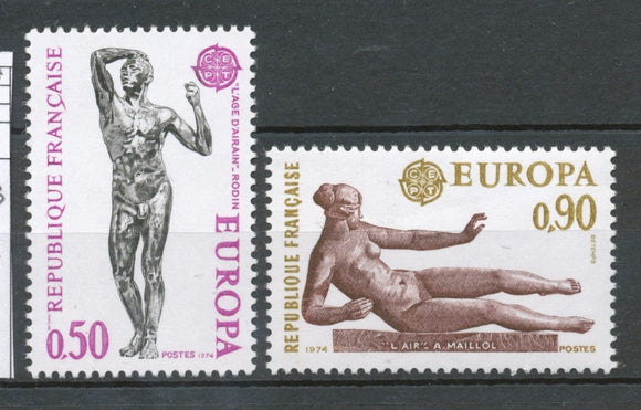 Série Europa. Sculptures. 2 valeurs Y1790S