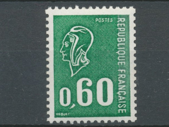 Marianne de Béquet N°1815a 60c vert Gomme Tropicale Y1815a