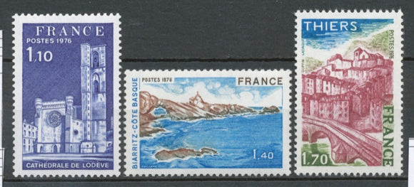 Série touristique. 3 valeurs Y1904S