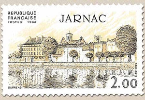 Série touristique. Jarnac (Charente). 2f. Bistre-orange et noir Y2287