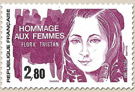Hommage aux Femmes. Flora Tristan (Flore Tristan-Morcoso, dite Flora) Y2303