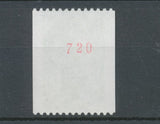 Type Liberté N°2321a 1f.70 vert N° rouge au verso Y2321a