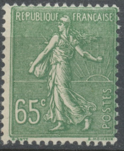 Type Semeuse lignée. 65c. Olive Neuf luxe ** Y234