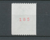 Type Liberté N°2487a 2f vert N° rouge au verso Y2487a