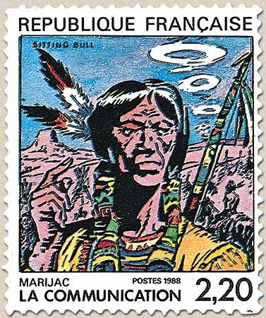 La Communication. Marijac  2f.20 multicolore Y2505
