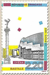 Panorama de Paris. Monuments de la Capitale. 2f. 20 Opéra Bastille Y2583