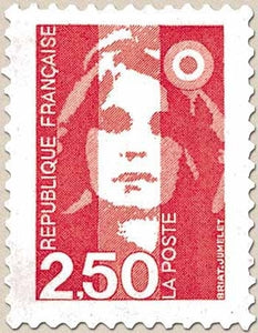 Type Marianne du Bicentenaire. 2f.50 rouge Y2715