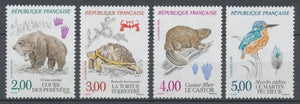 Série Nature de France. Espèces protégées. 4 valeurs Y2724S