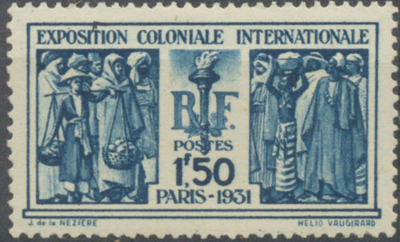 Exposition coloniale internationale de Paris (1931) 1f.50 bleu Neuf luxe gomme d'origine Neuf luxe ** Y274