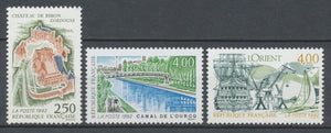 Série touristique. 3 valeurs Y2765S