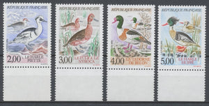 Série Nature de France. Espèces protégées de canards. 4 valeurs Y2788S