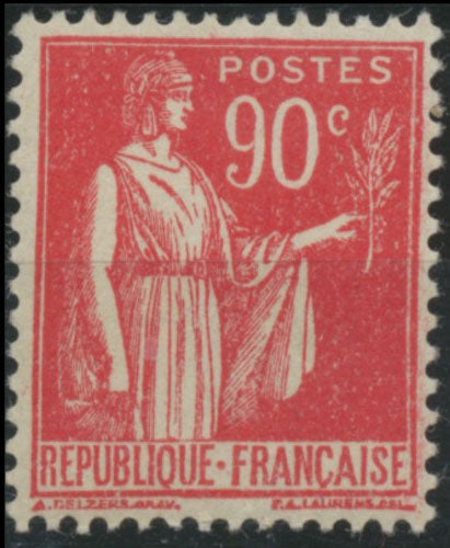 Type Paix. 90c. Rouge carminé Neuf luxe ** Y285