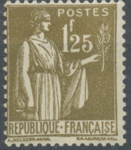 Type Paix. 1f.25 olive Neuf luxe ** Y287