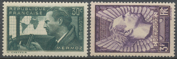 En souvenir de l'aviateur Jean Mermoz (1901-1936) et de ses compagnons de l'hydravion Neuf luxe ** Y338S
