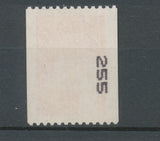 Type Marianne de Luquet N°3418b (TVP) rouge N° noir au verso Y3418b
