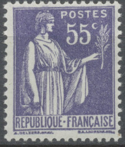 Type Paix. 55c. Violet Neuf luxe ** Y363