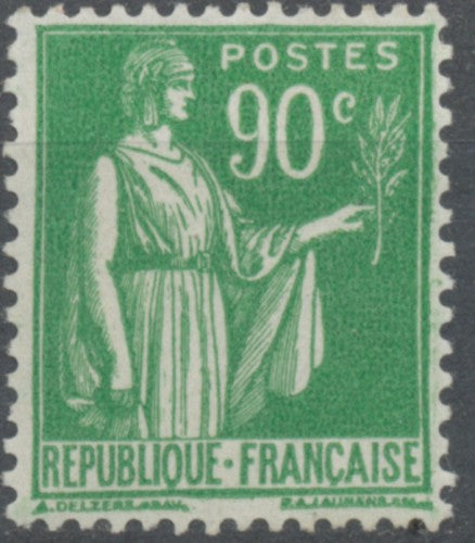 Type Paix, type I. 90c. Vert Neuf luxe ** Y367